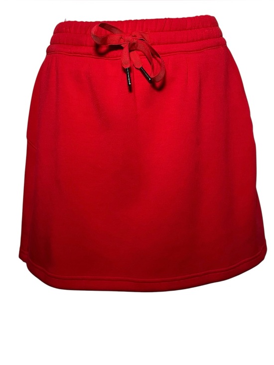 SPANX Pants - SPANX Women’s Red Air Essentials Knit Mini 15" Drawstring Waist Skort- Size XS